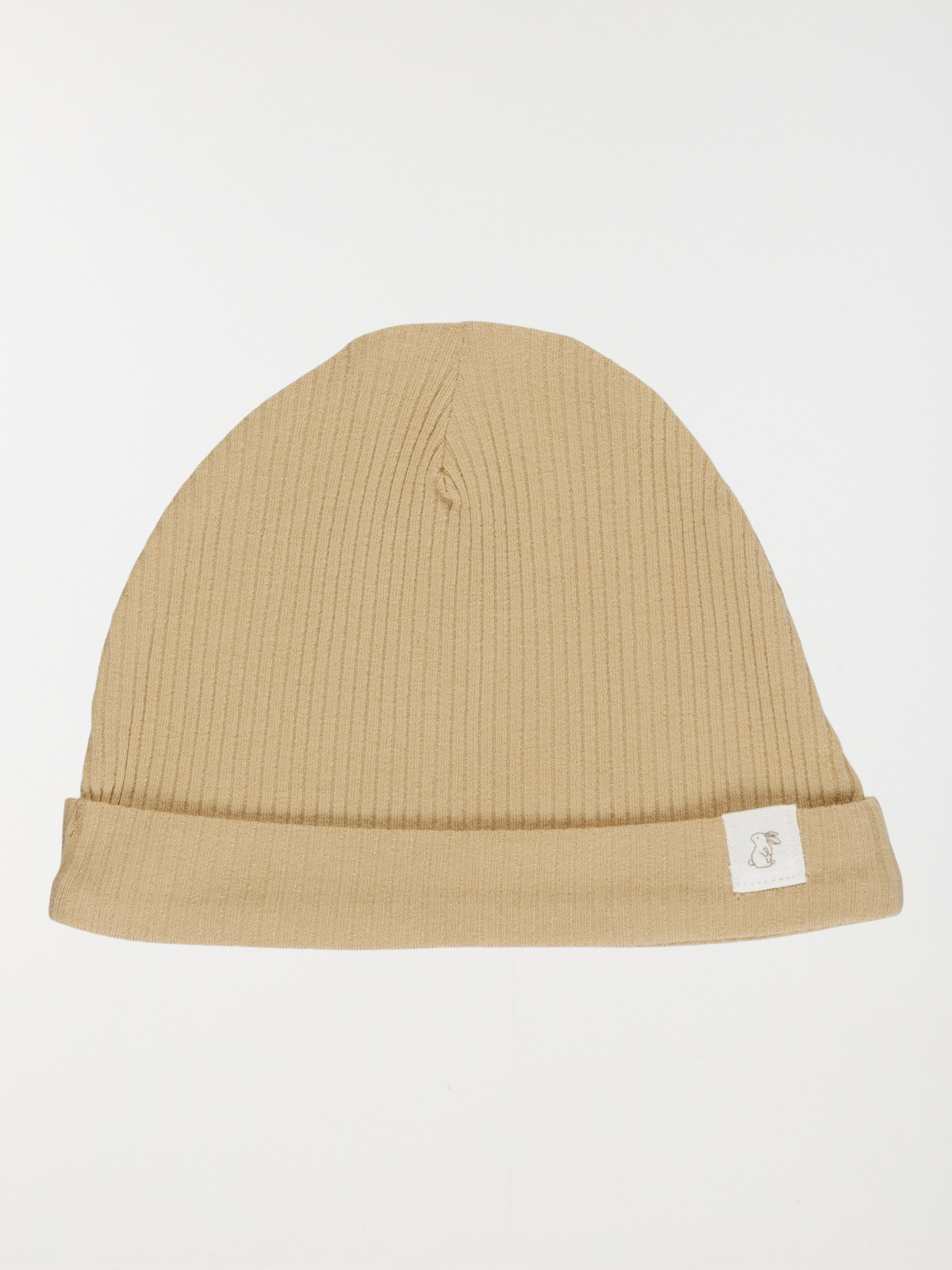 Bonnet naissance lapin sucre roux bébé