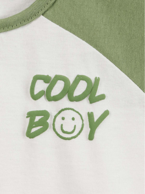 T-shirt cool boy bicolore...
