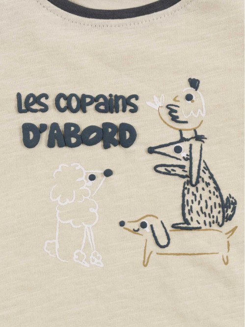 Tee-shirt message garçon...