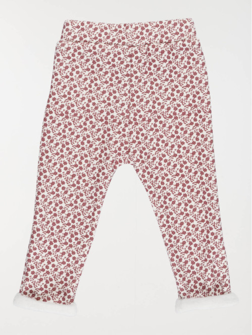 Pantalon imprimé fleurs...