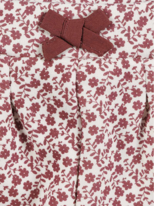 Pantalon imprimé fleurs...