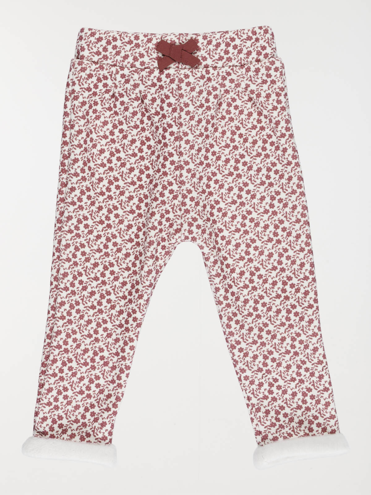 Pantalon imprimé fleurs fille (3-36M)