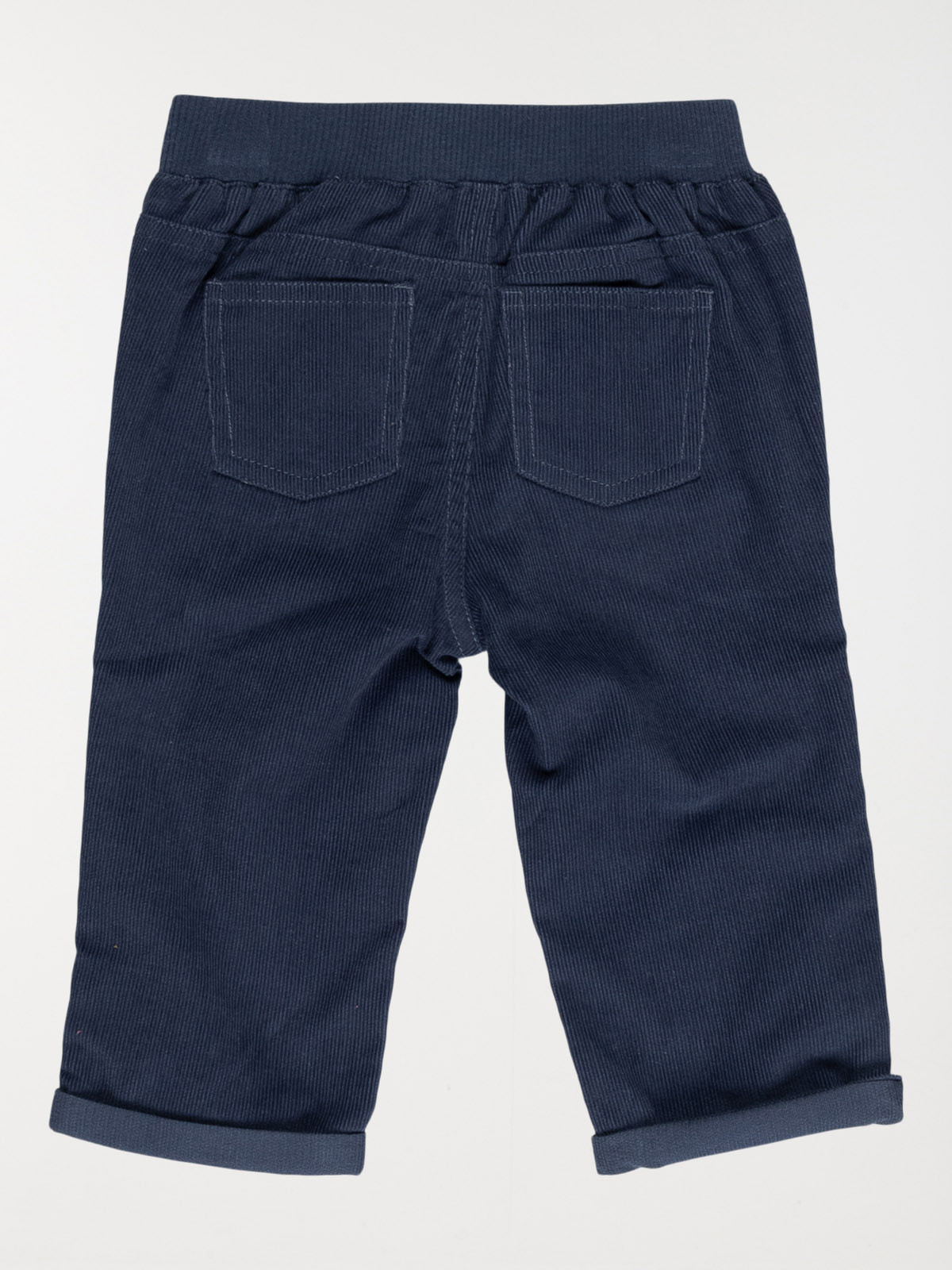 Pantalon encre 100% coton garçon (3-24M) Pantalon encre 100% coton garçon (3-24M)