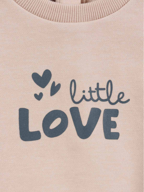 Sweat message fille (3-36M)