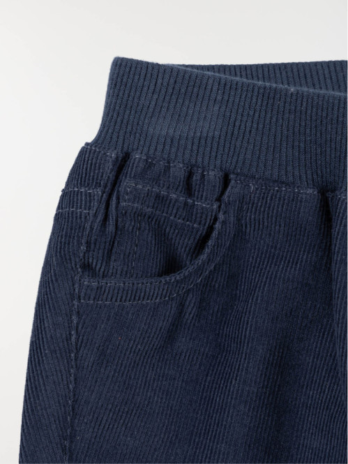 Pantalon encre 100% coton garçon (3-24M) Pantalon encre 100% coton garçon (3-24M)