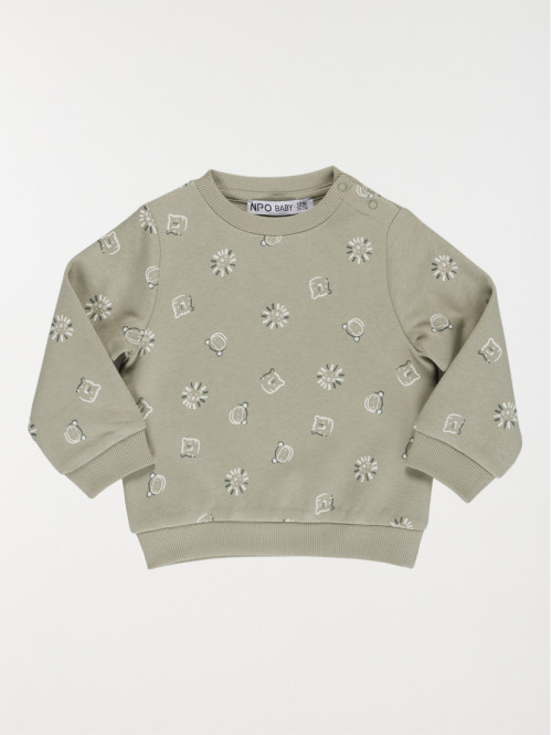 Sweat imprimé garçon (3-36M)