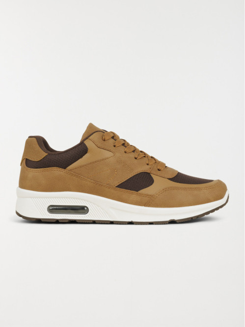 Baskets coloris tan homme (40-45)