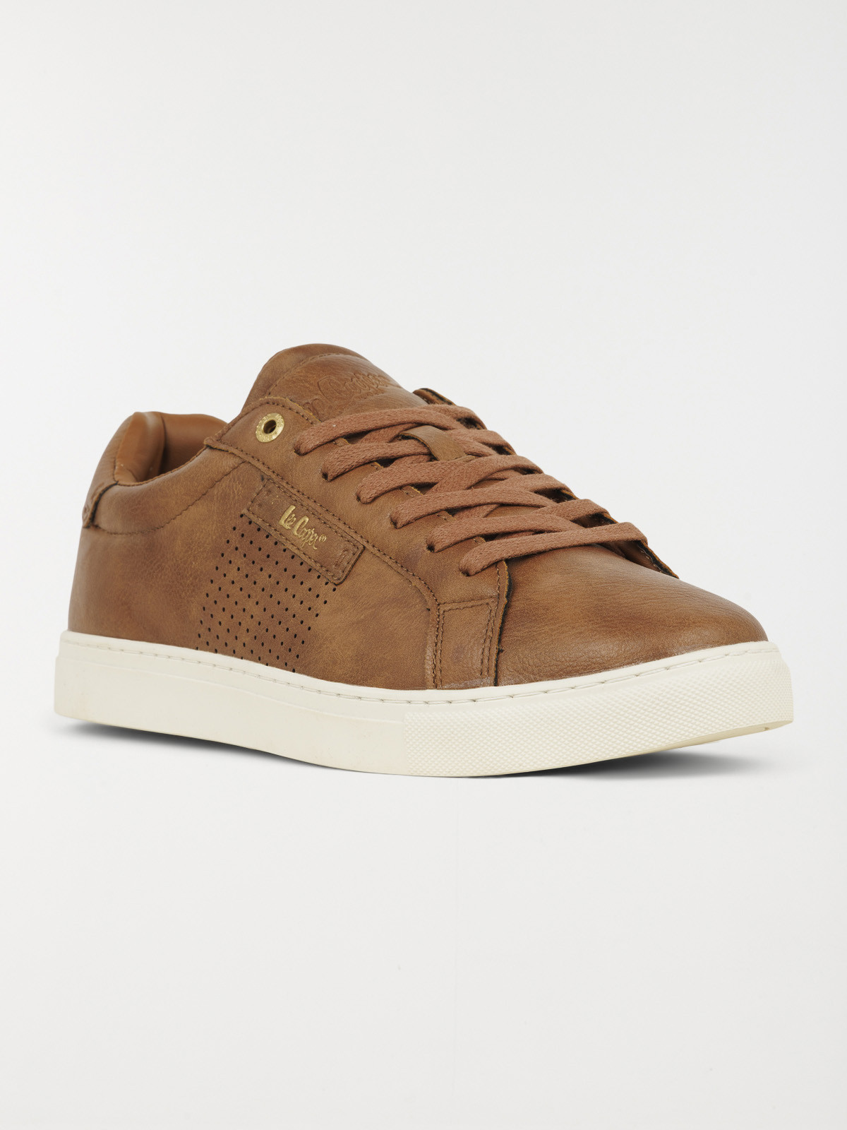 Baskets Lee Cooper marrons homme (40-45)