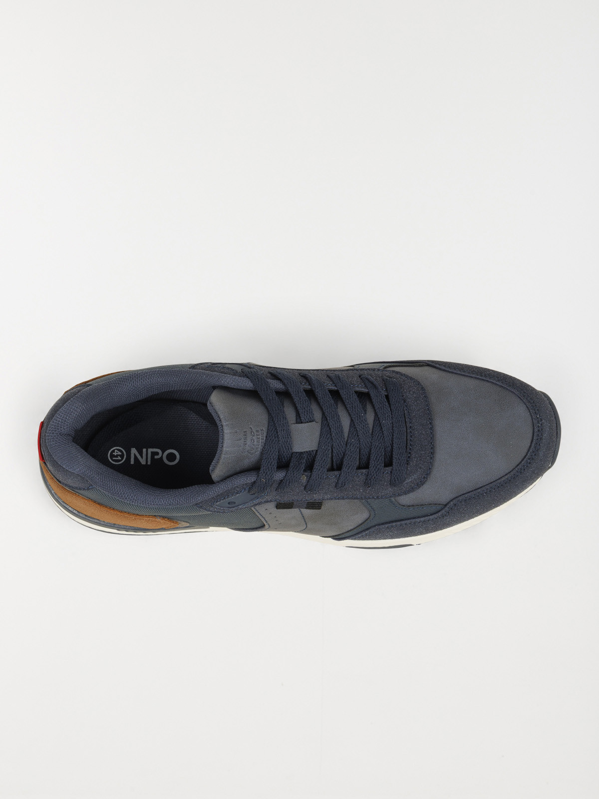 Baskets à lacets homme bleu (41-46)