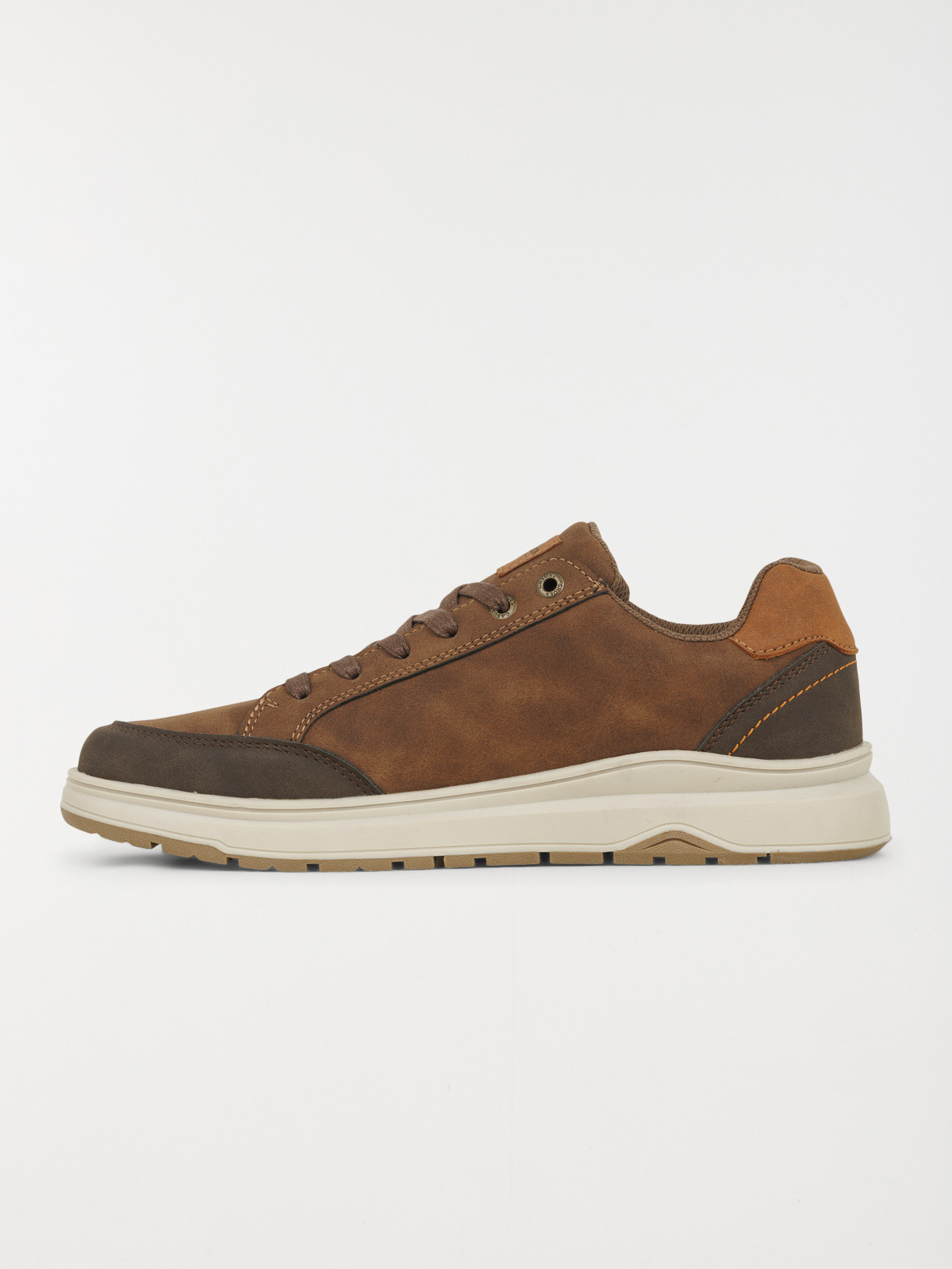 Baskets à lacets marrons homme (40-46)