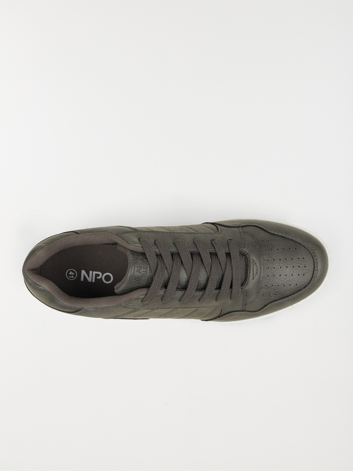 Baskets à lacets grises homme (40-46) Baskets à lacets grises homme (40-46)