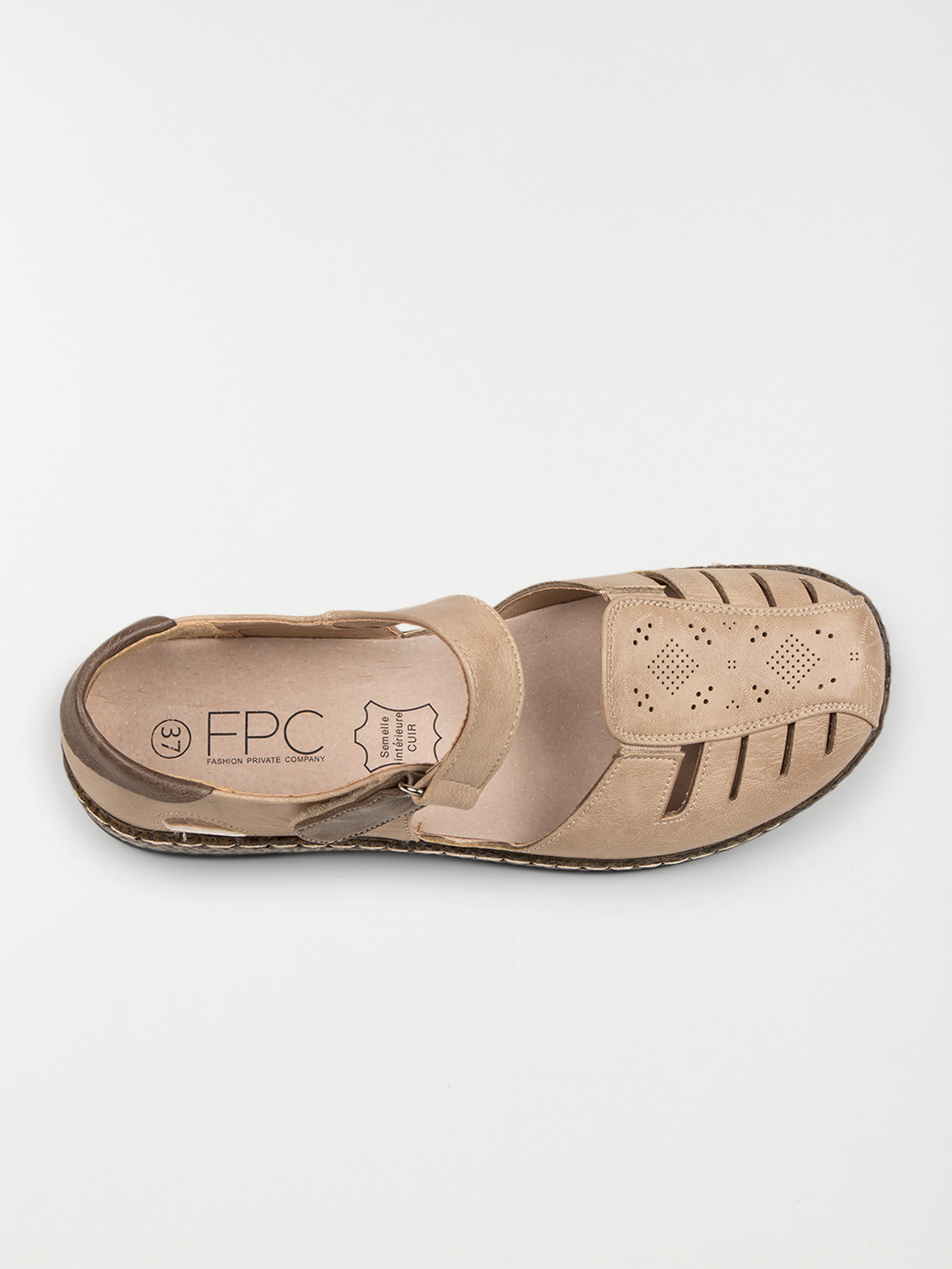 Chaussures conforts beige femme (37-42)