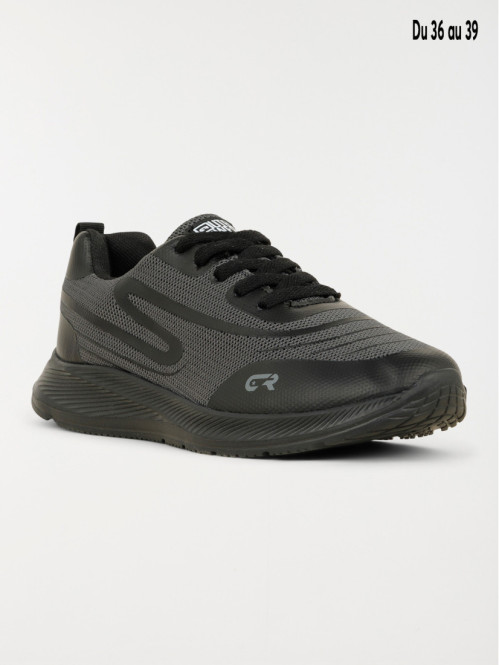 Baskets de sport noires...