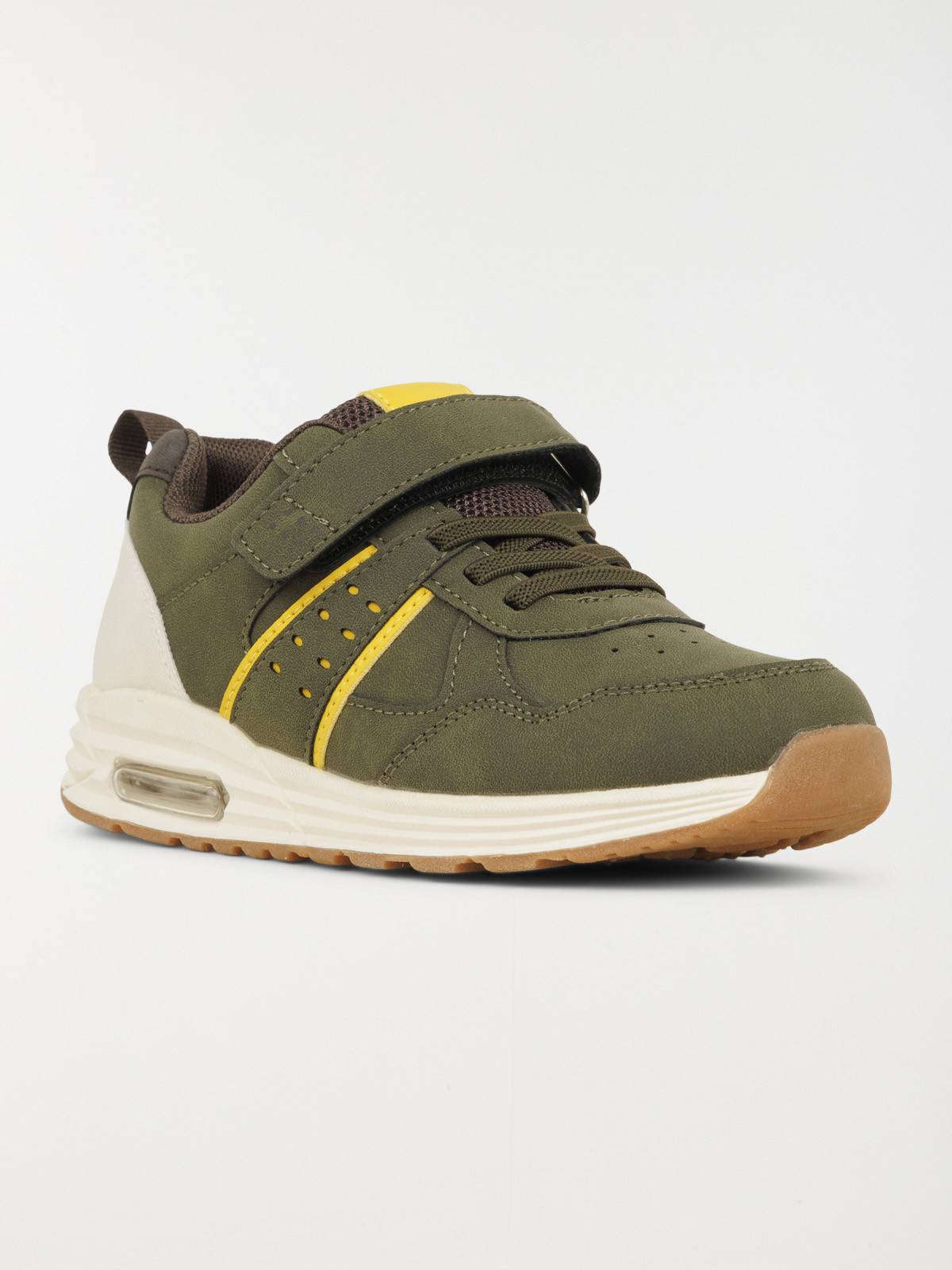 Basket de sport kaki garçon (31-39)