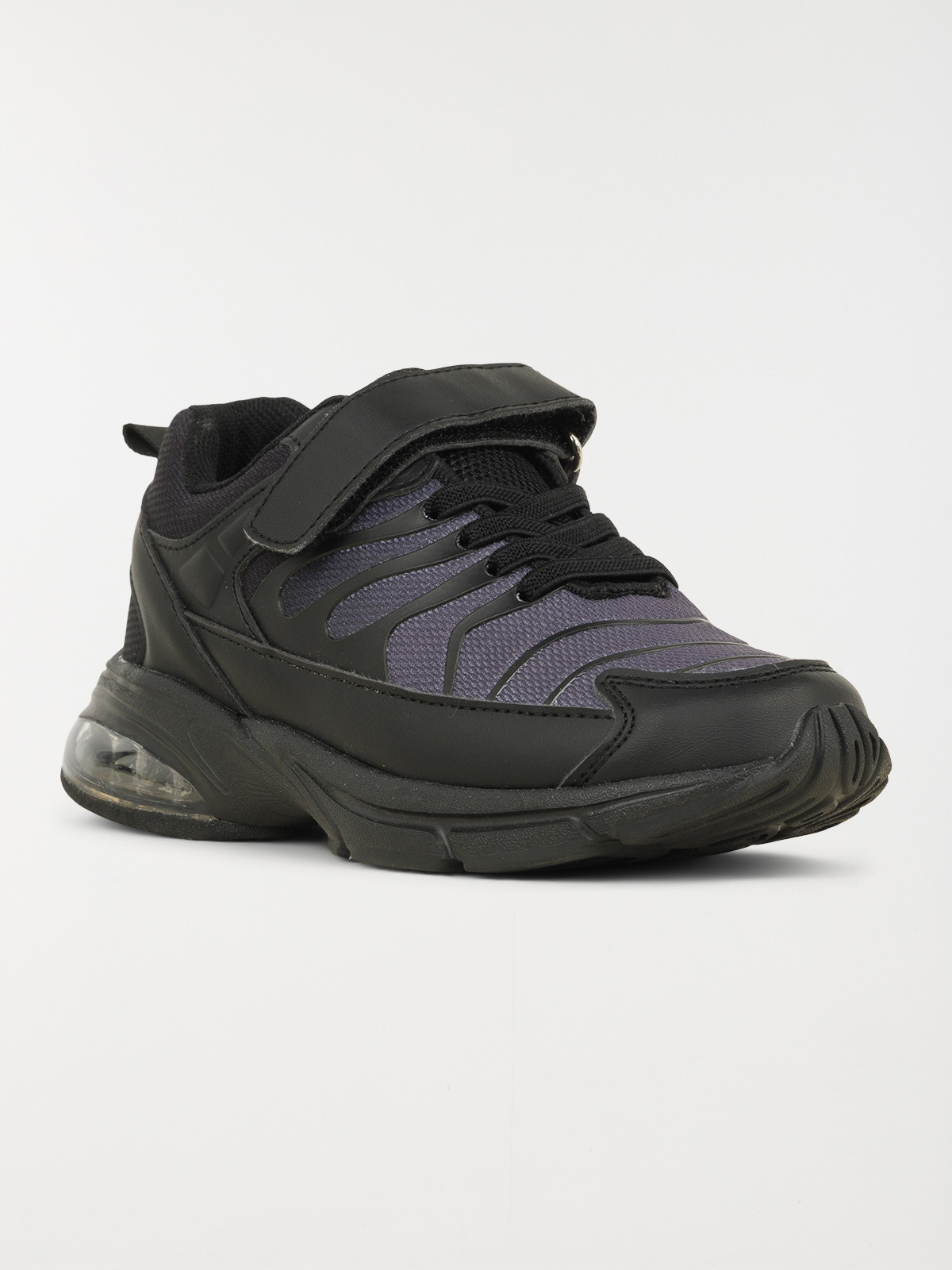 Baskets de sport noires garçon (31-39)