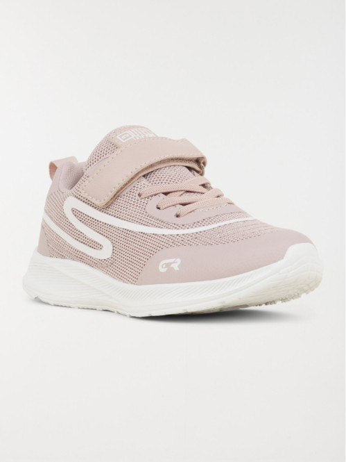 Chaussures de sport roses fille (31-35)