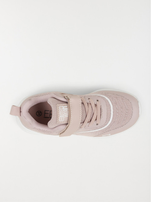 Chaussures de sport roses fille (31-35)