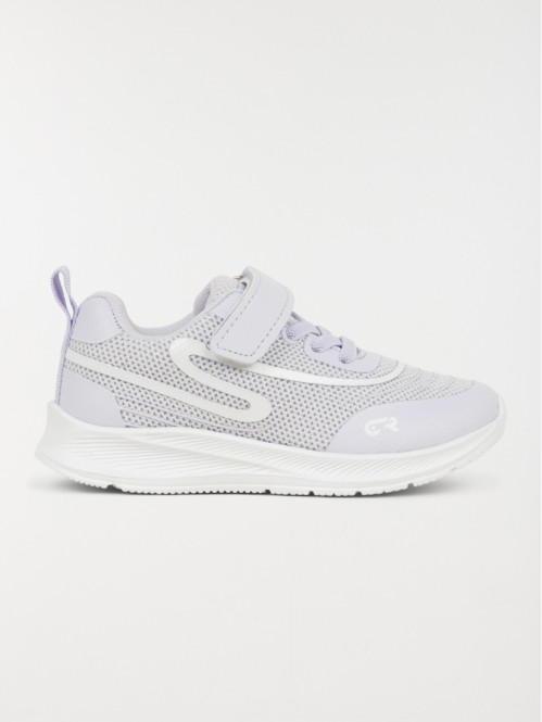 Chaussures sport violettes fille (24-30)