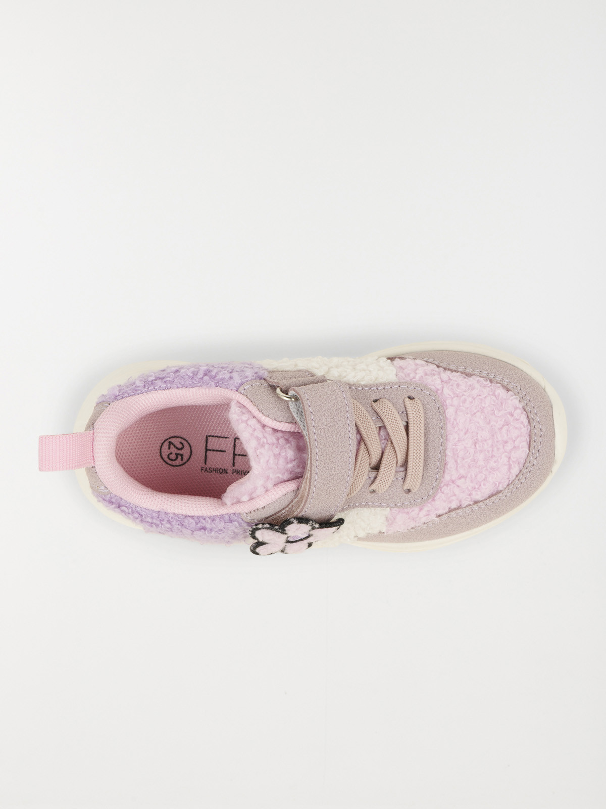 Basket sport scratch fleur fille (24-30)