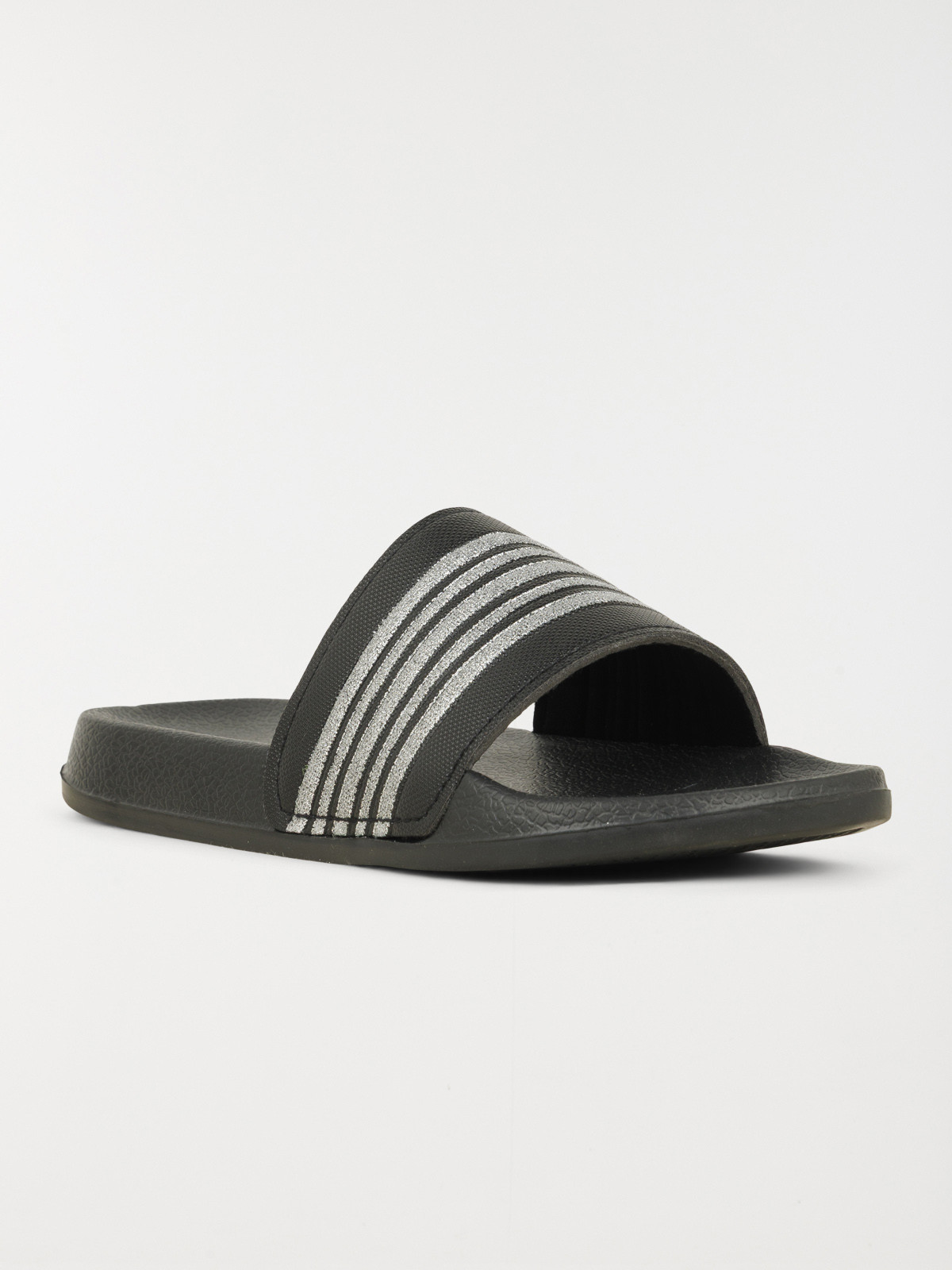 Claquette coloris noire femme (36-41)