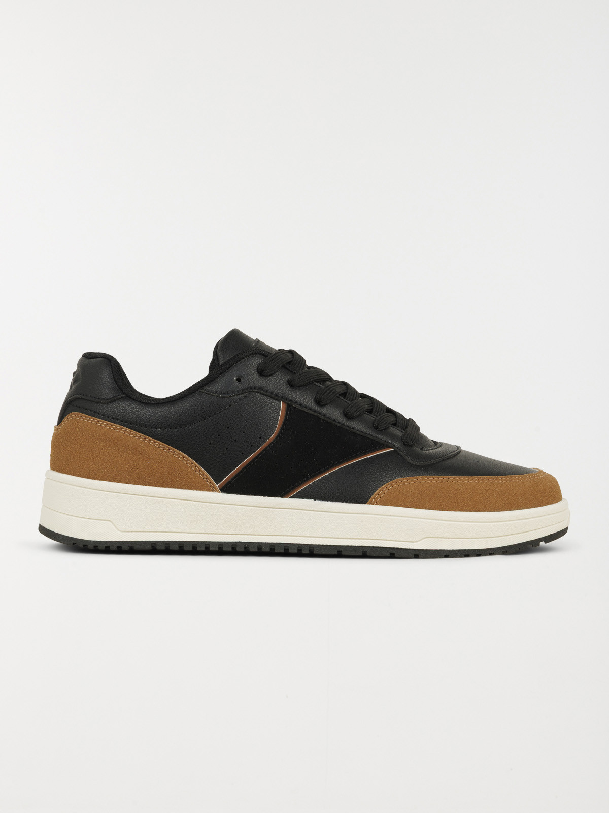 Baskets noires et marrons homme (40-46)