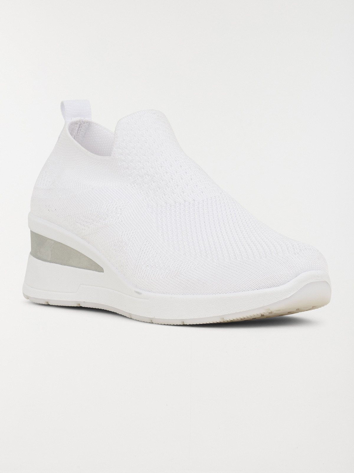 Basket blanche compensée femme (36-41) Basket blanche compensée femme (36-41)