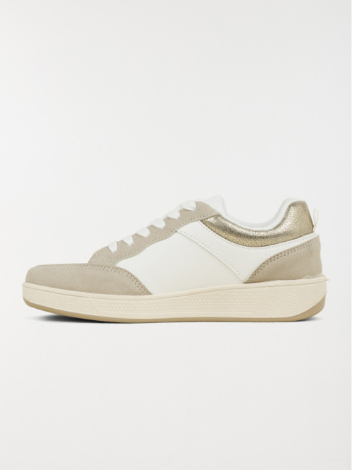 Basket blanche étoile femme...