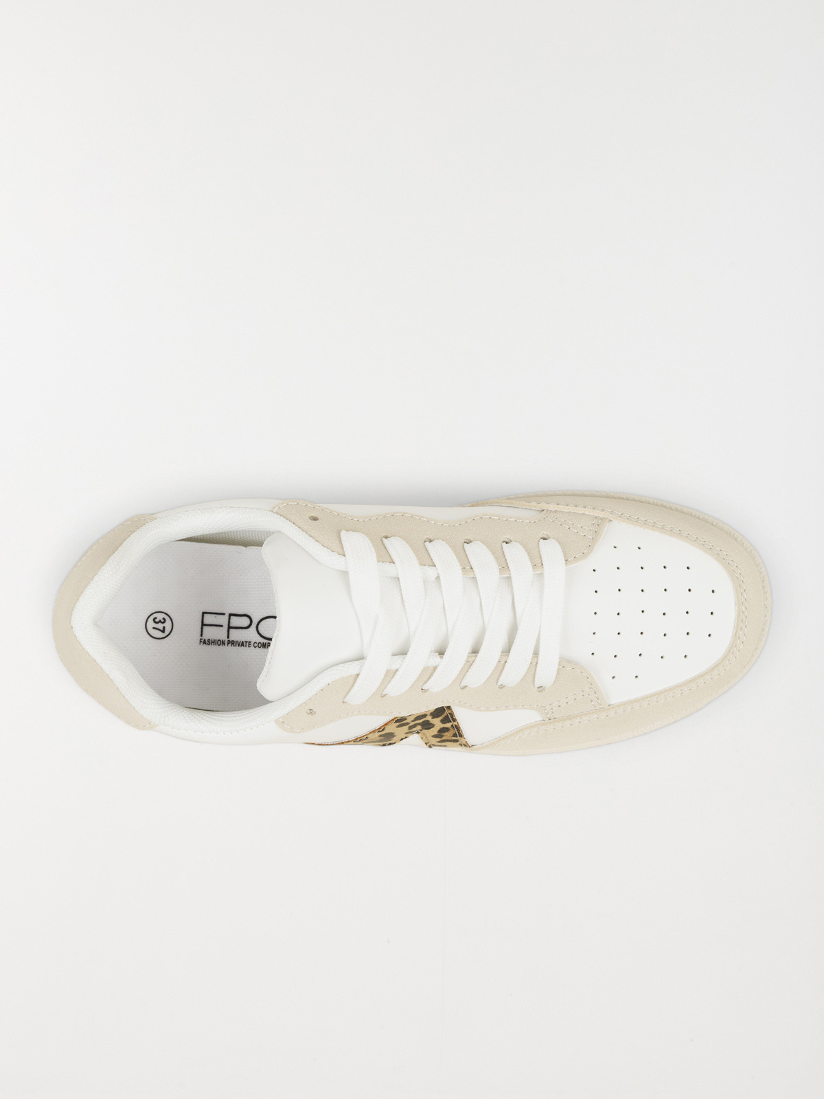 Basket bande léopard femme (36-41)