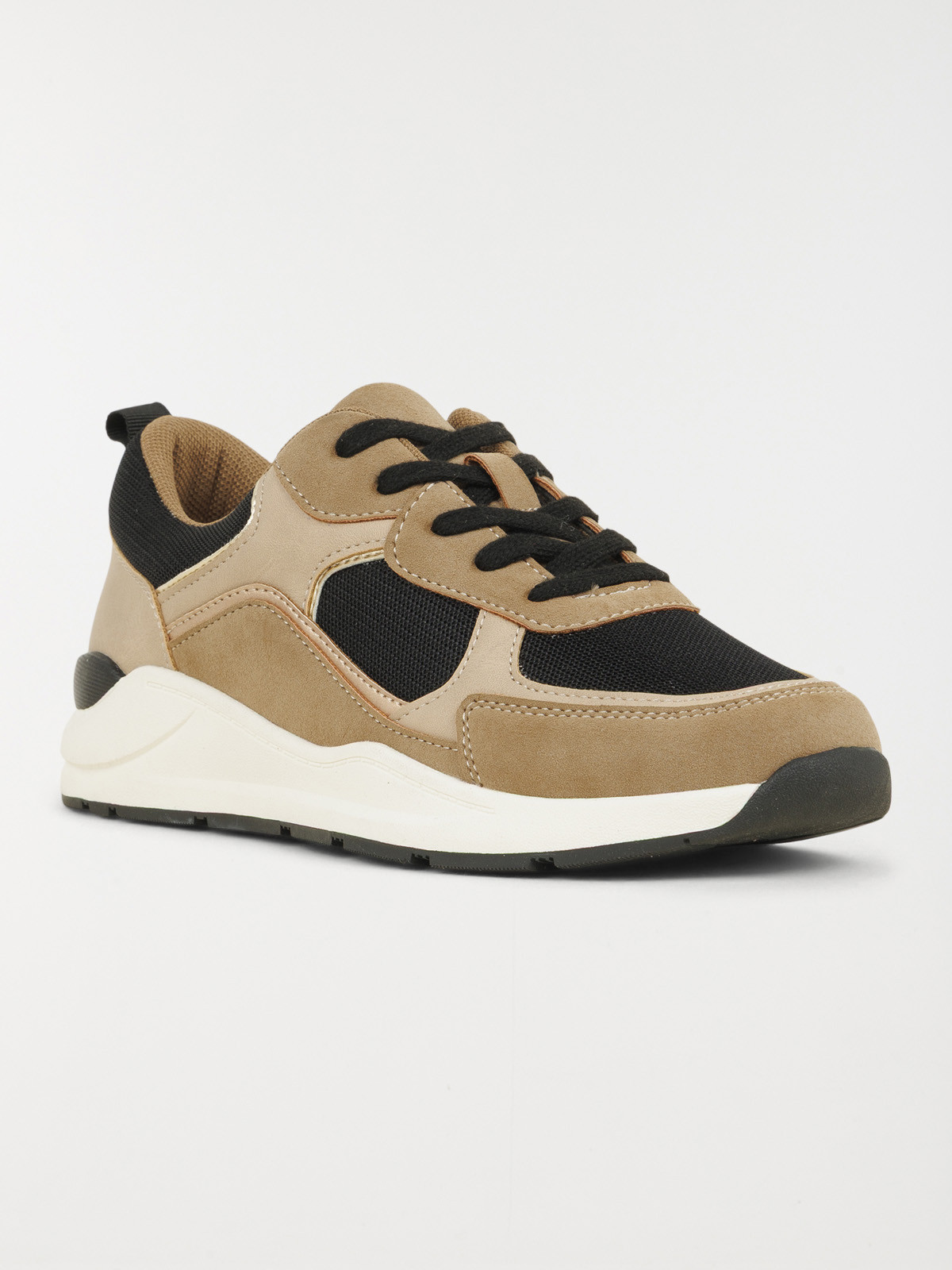 Baskets marrons et noires femme (36-41)