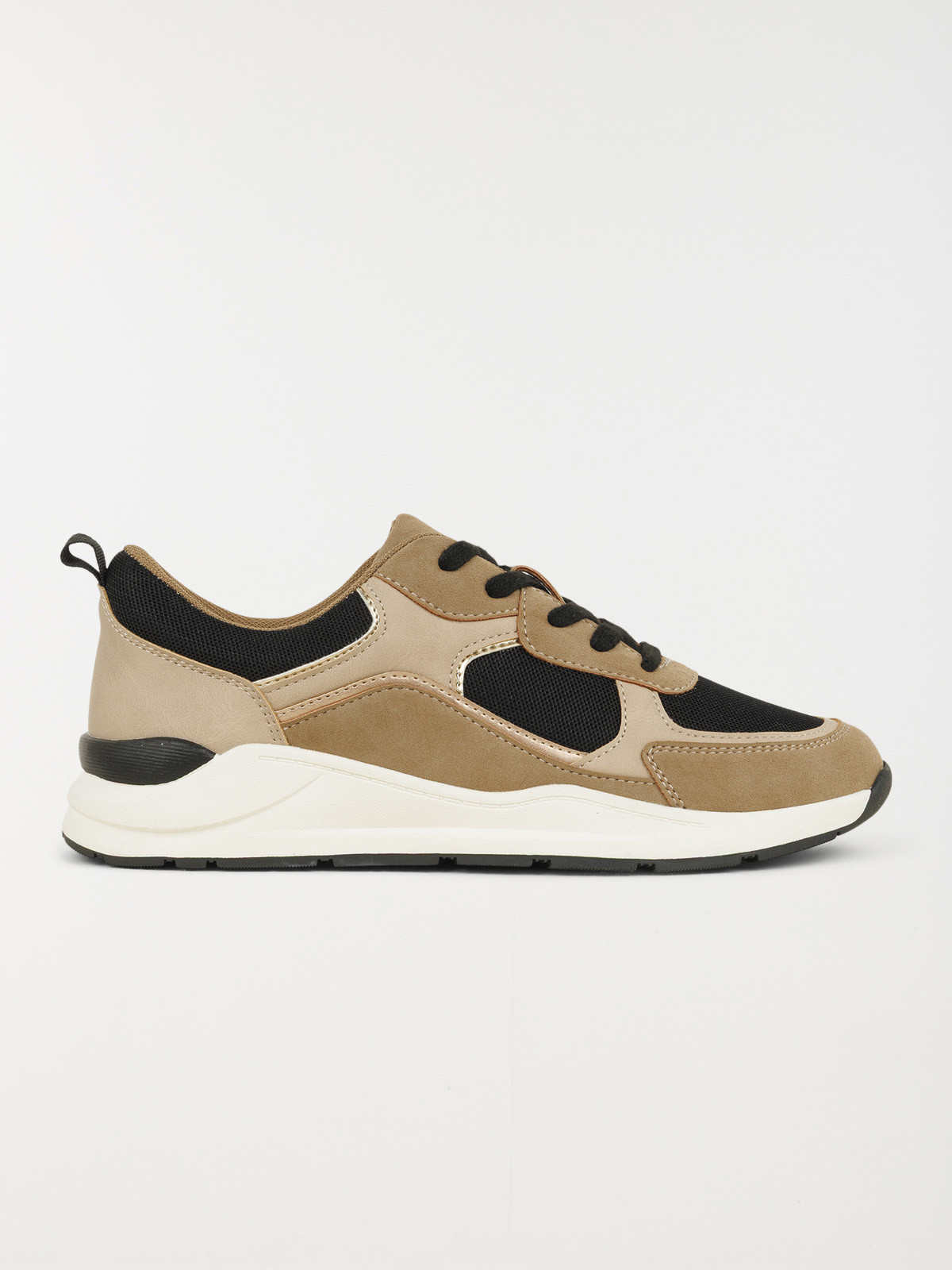 Baskets marrons et noires femme (36-41)