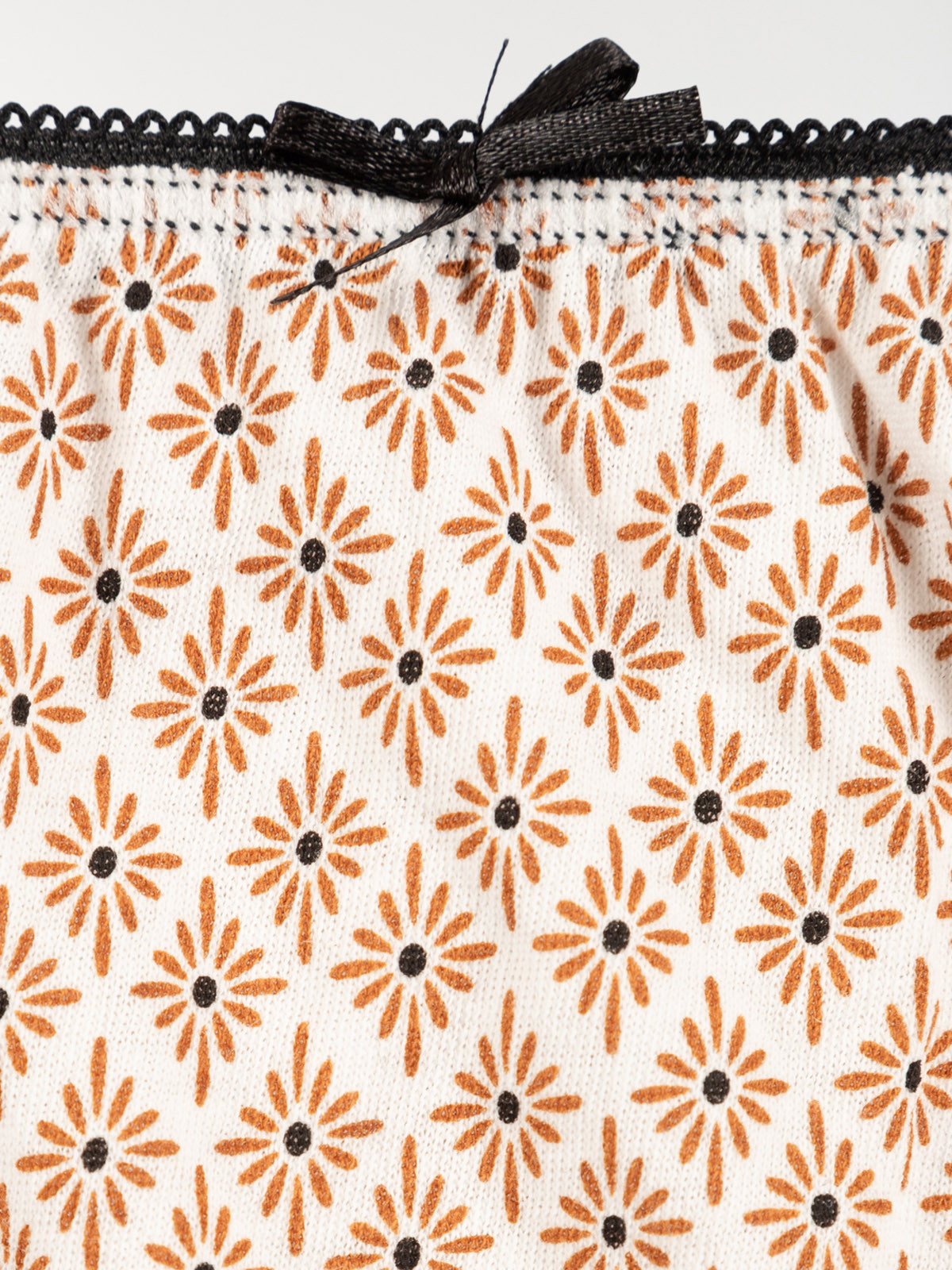 Lot de 5 slips fantaisies femme caramel Lot de 5 slips fantaisies femme caramel