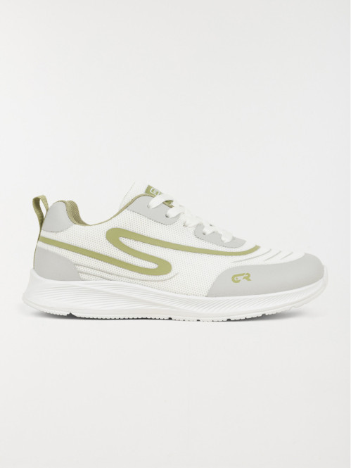 Baskets de sport blanches femme (36-42)
