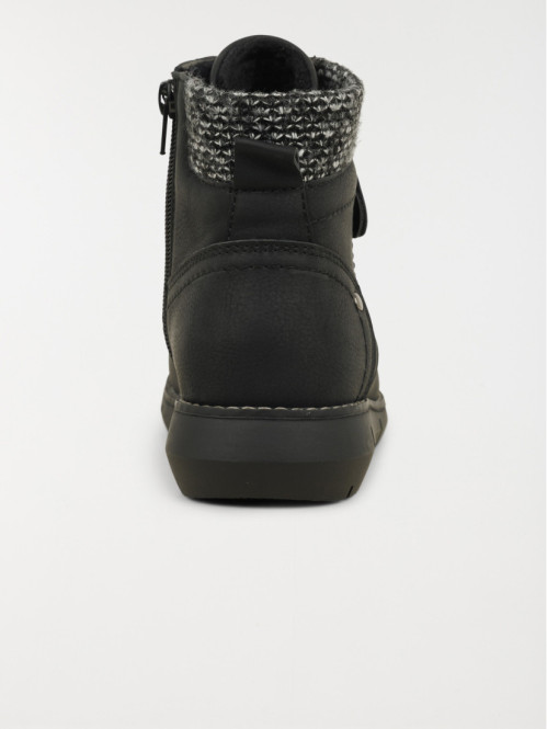 Baskets montantes zippées...