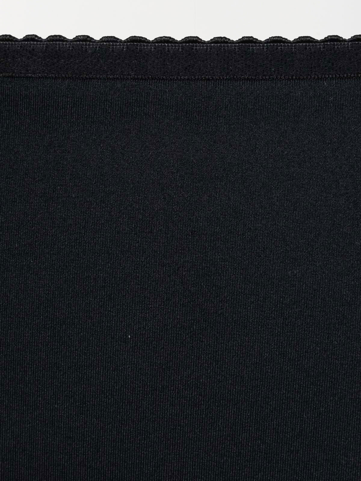 Slip ventre plat noir femme