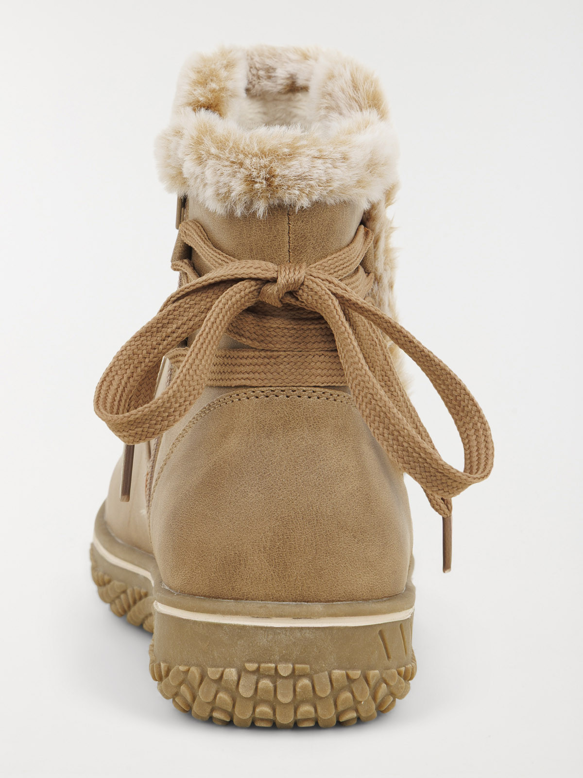 Boots à lacet marron femme (36-41) Boots à lacet marron femme (36-41)