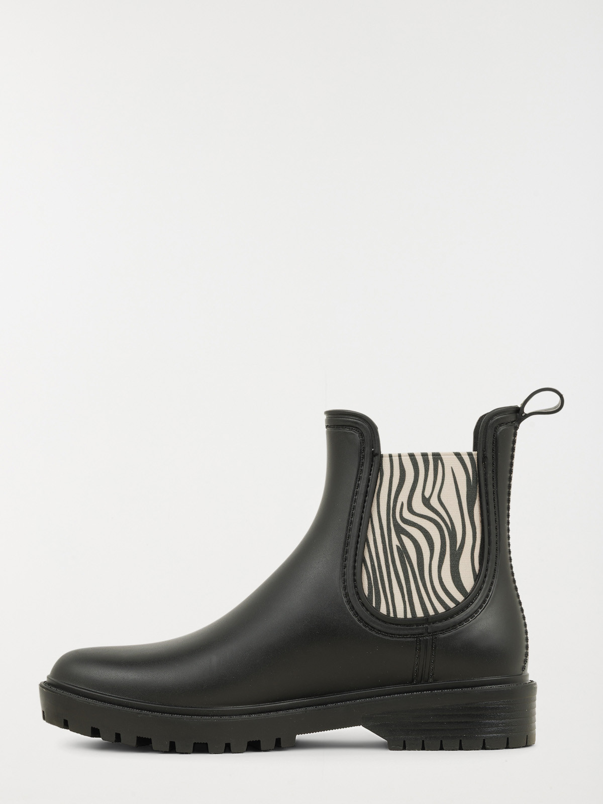 Bottines plates zébrées femme (36-41)