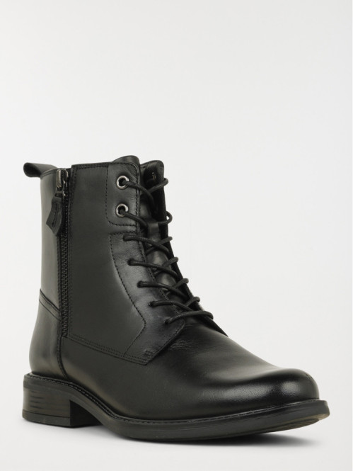 Bottines noires lacets...