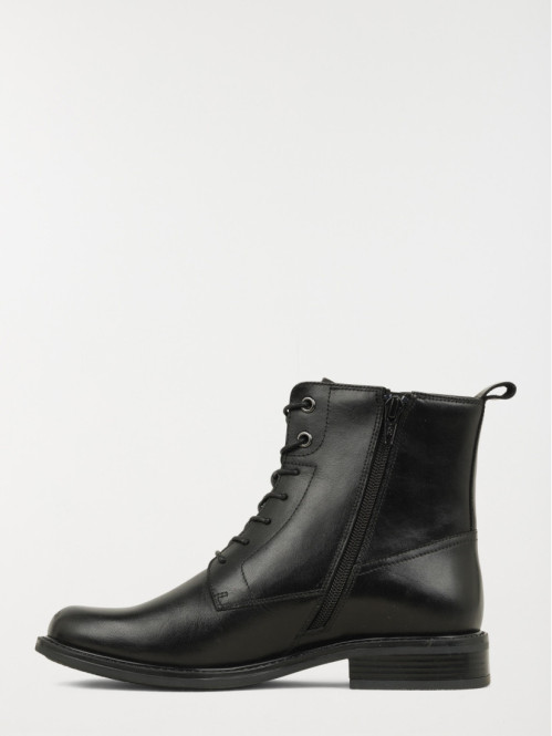 Bottines noires lacets...