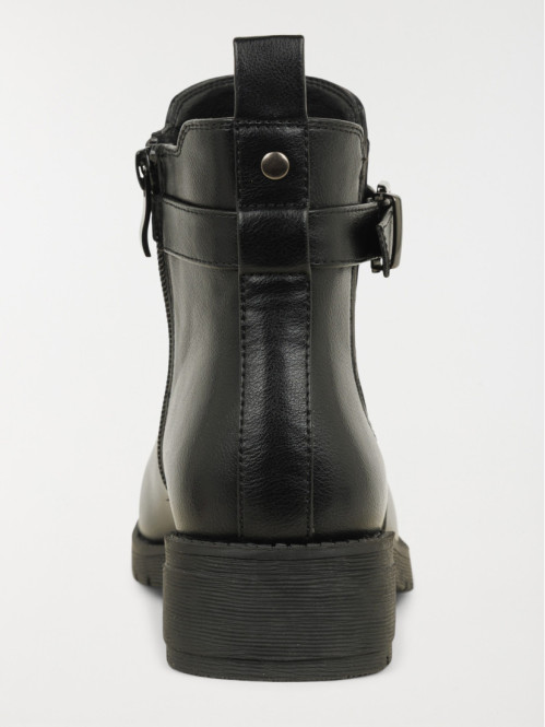 Bottine noire femme bride (36-41) Bottine noire femme bride (36-41)