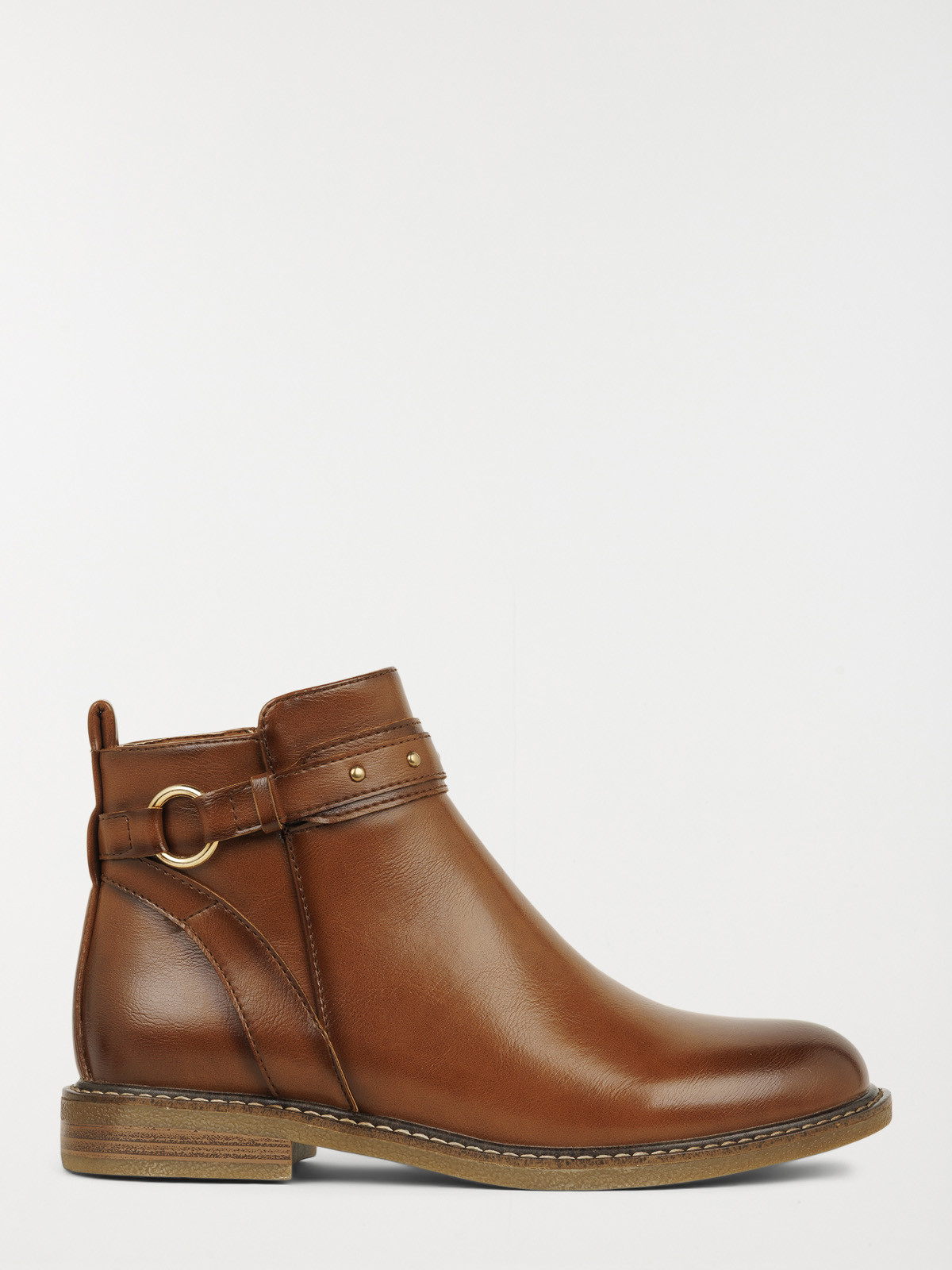 Bottine bride marron femme (36-41)