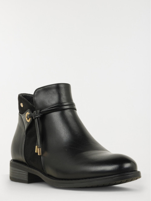 Bottines brides dorées...