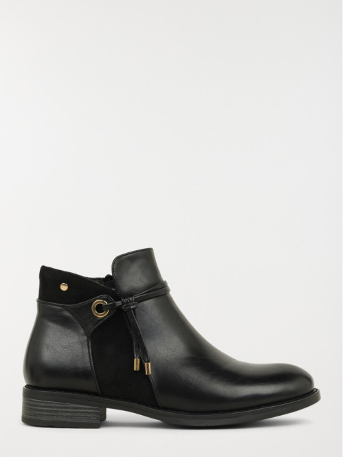 Bottines brides dorées femme (36-41)