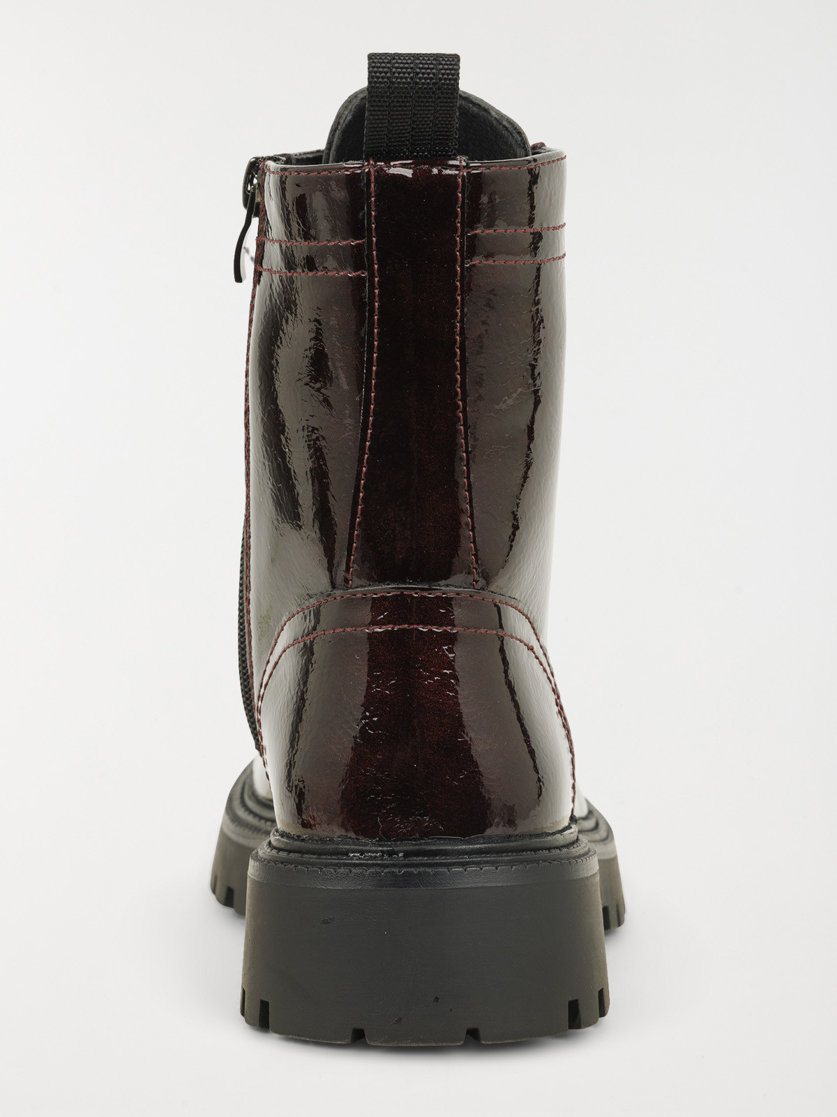 Bottines vernies bordeaux femme (36-41)