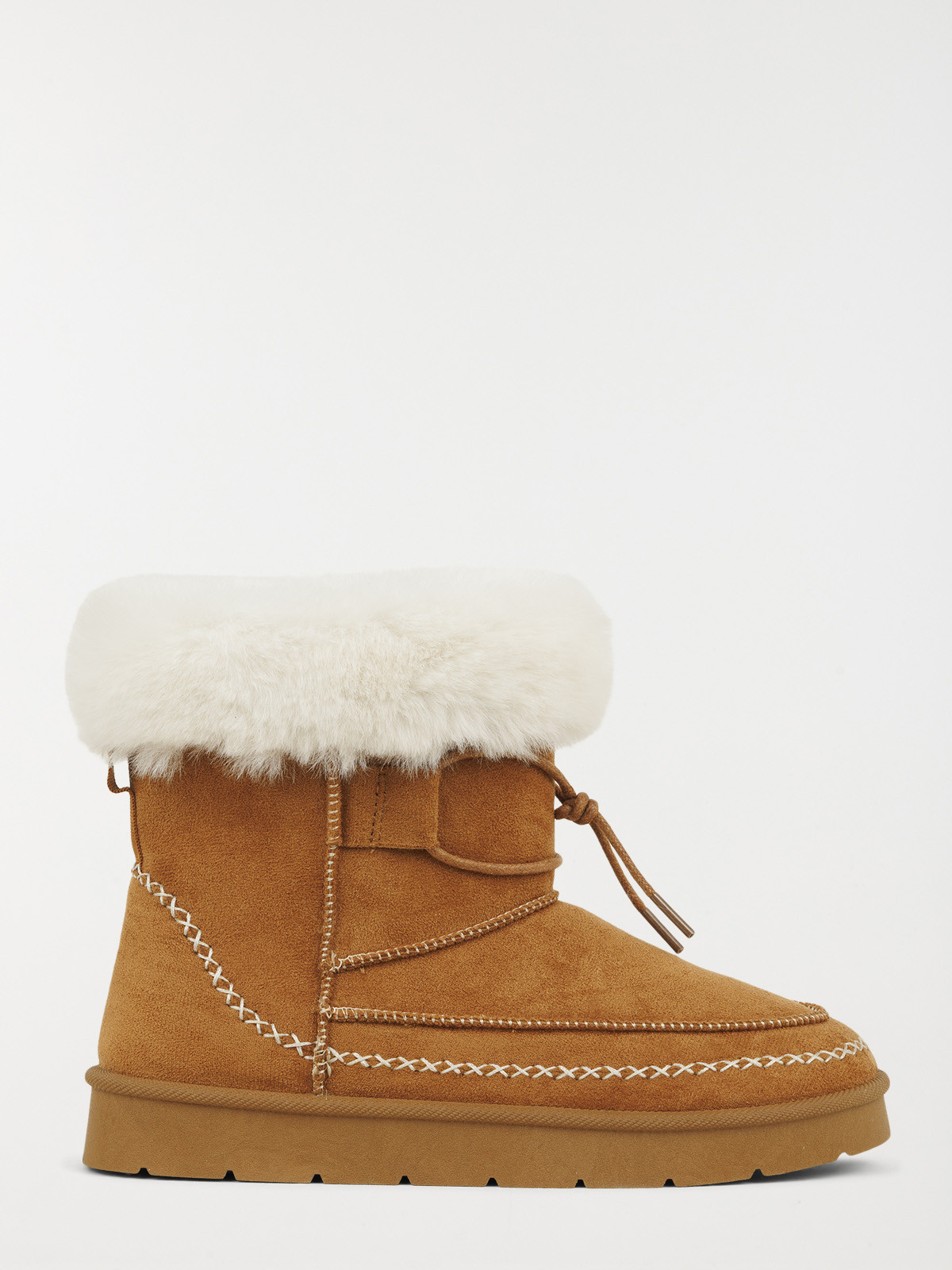 Boots fourrées coloris tan femme (36-41)