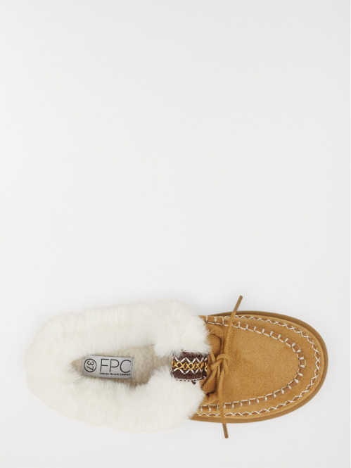 Chaussures fourrées plates...