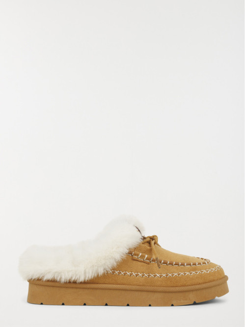 Chaussures fourrées plates femme (36-41)