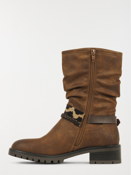 Bottines femme brides...