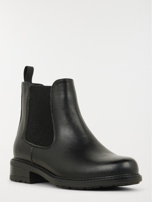 Bottines noires femme (36-41)