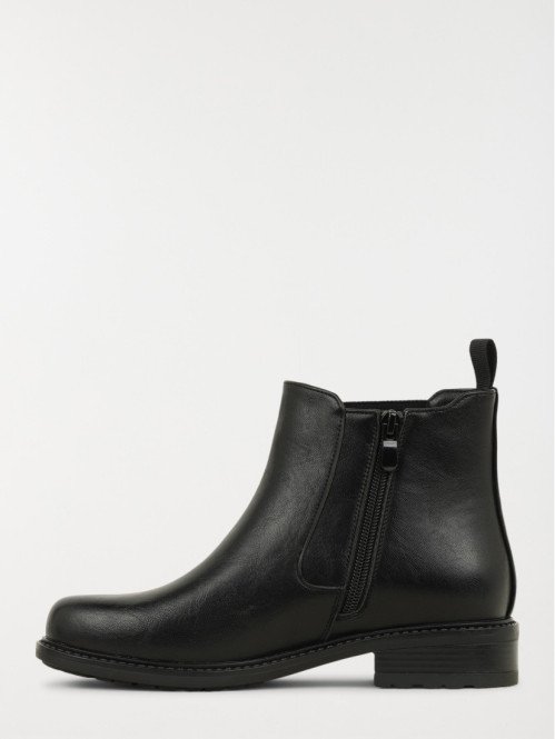 Bottines noires femme (36-41)