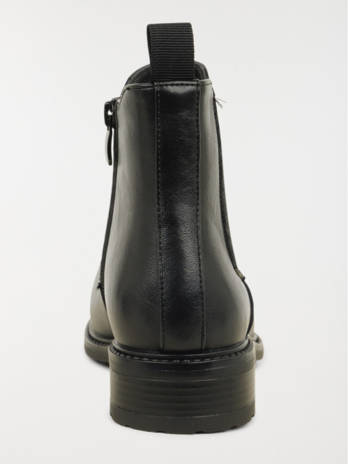 Bottines noires femme (36-41)
